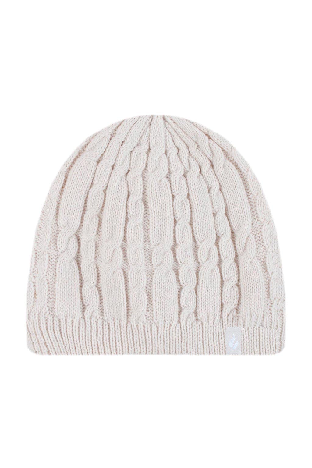 Heat Holders Women's Alesund Winter Beanie Hat - Soft Thermal Knit Rose Pink One Size - Perfect for Skiing, Snowboarding & Cold Weather Activities