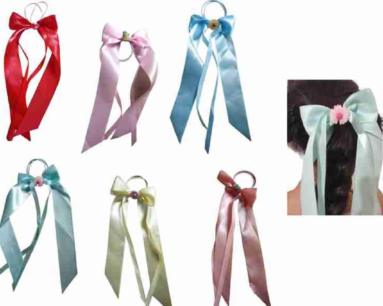 Stylish Geometric Hollow Metal Hair Clips for Women - Korean Pearl Barrettes & Hairpins (4Pcs Set with Ribbon Rubber) - Perfect for Office, Wedding & Everyday Hairstyling