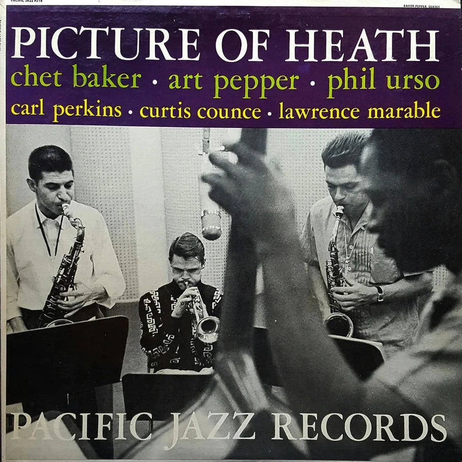 Chet Baker & Art Pepper - Picture of Heath Jazz Album | Vinyl Record for Jazz Lovers | Perfect for Home Listening & Music Collectors