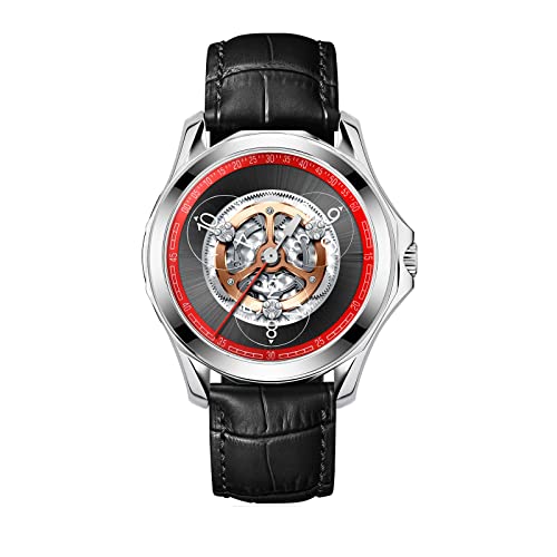 6535 - Silver Case Red Dial