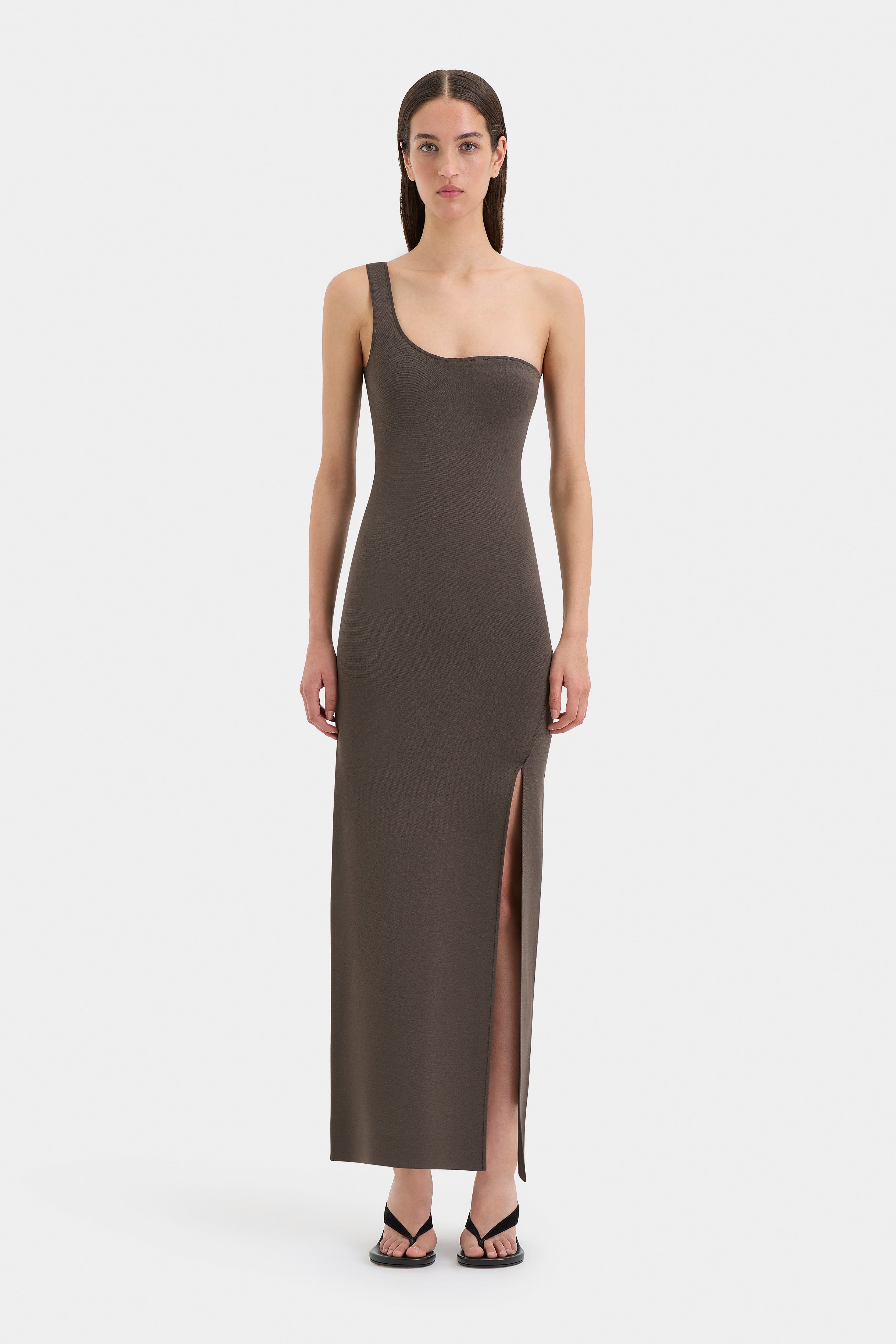 Zinnia One Shoulder Dress for Women - Elegant Summer Party & Evening Gown - Perfect for Weddings, Cocktail Parties & Date Nights