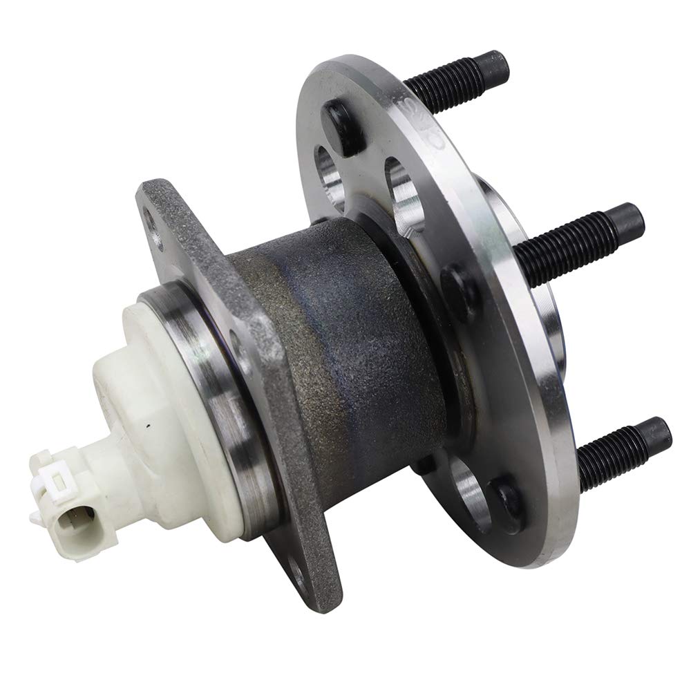 Pair of 2 Rear Wheel Hub and Bearing Assemblies for Chevy Buick Olds Pontiac Models - Durable Replacement Parts for Smooth Driving & Enhanced Safety