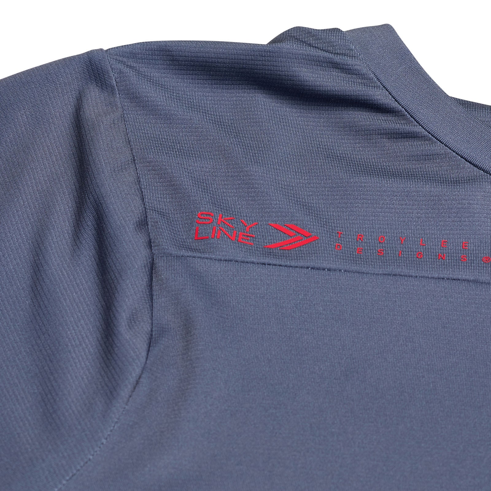 Skyline Short Sleeve Cycling Jersey - Mono Steel Blue | Breathable & Moisture-Wicking Performance Shirt for Road Biking & Outdoor Sports