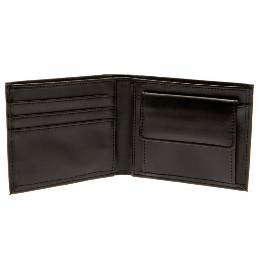 Tottenham Hotspur Genuine Leather Debossed Logo Wallet for Men - Perfect for Football Fans, Gifts & Everyday Use