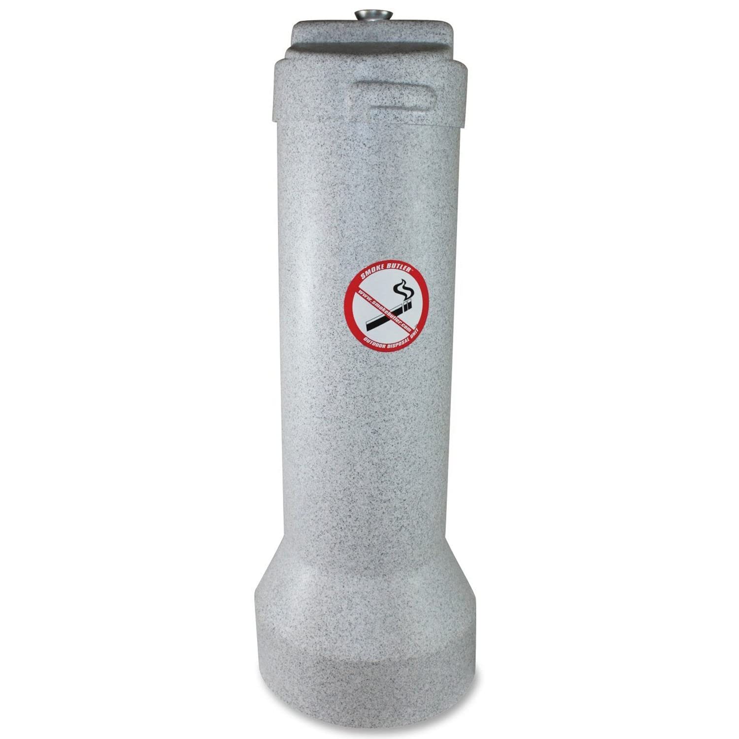 Impact Products Butler Outdoor Smoker's Receptacle - Durable Stainless Steel Cigarette Disposal Bin for Patio, Deck & Public Spaces - Ideal for Restaurants, Hotels & Smoking Areas