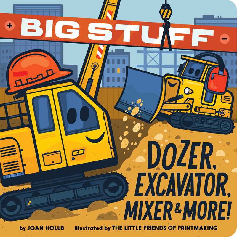Big Stuff Dozer, Excavator, Mixer & More! - Construction Vehicle Toy Book for Kids | Perfect for Playtime, Learning & Construction-Themed Birthday Gifts