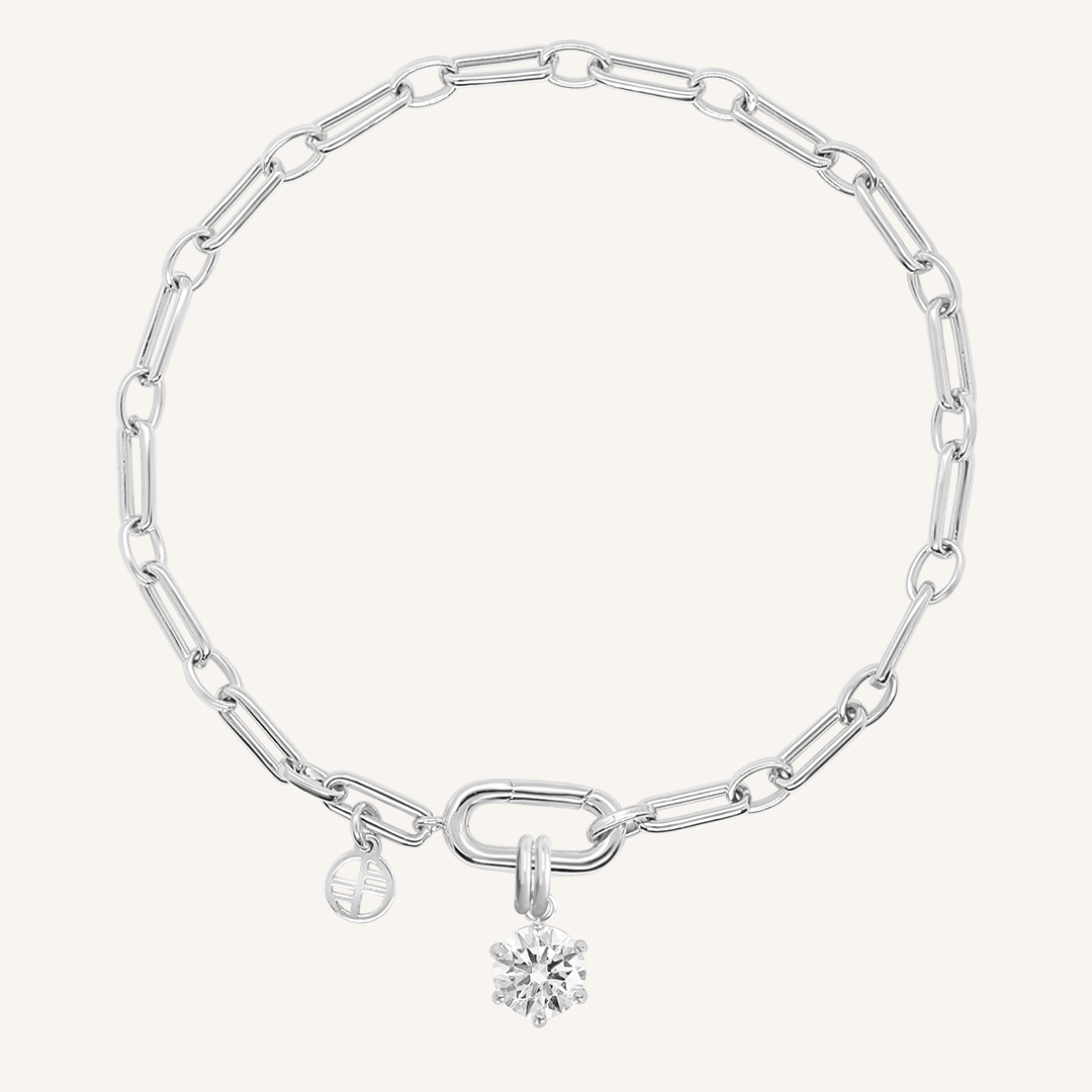 Grace Link Bracelet for Women - Elegant Stainless Steel Chain Bracelet - Perfect for Everyday Wear, Gifts & Special Occasions
