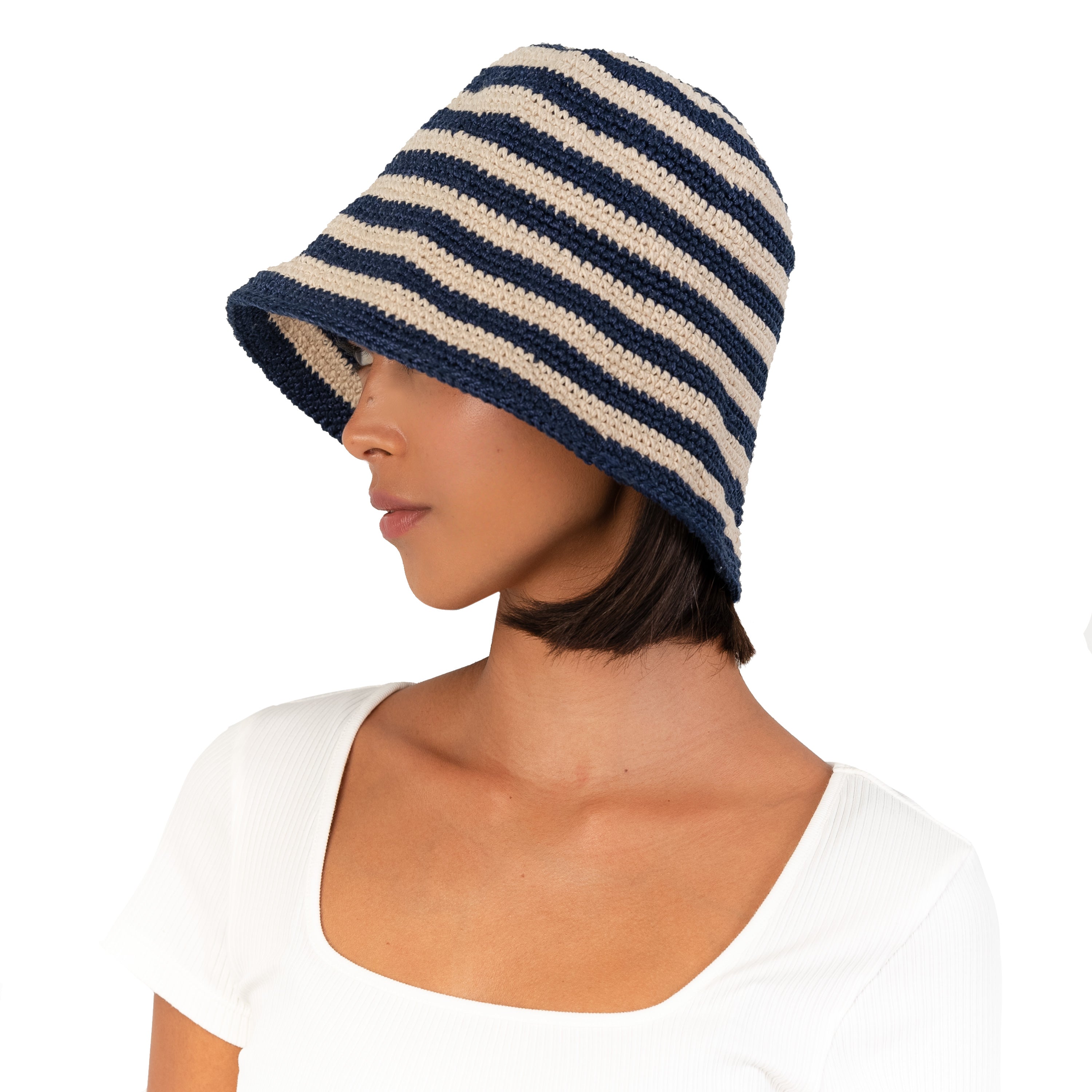 Lanie Bucket Hat for Women - Sun Protection Summer Beach Hat with UPF 50+ - Adjustable Cotton Bucket Hat for Outdoor, Travel, and Casual Wear