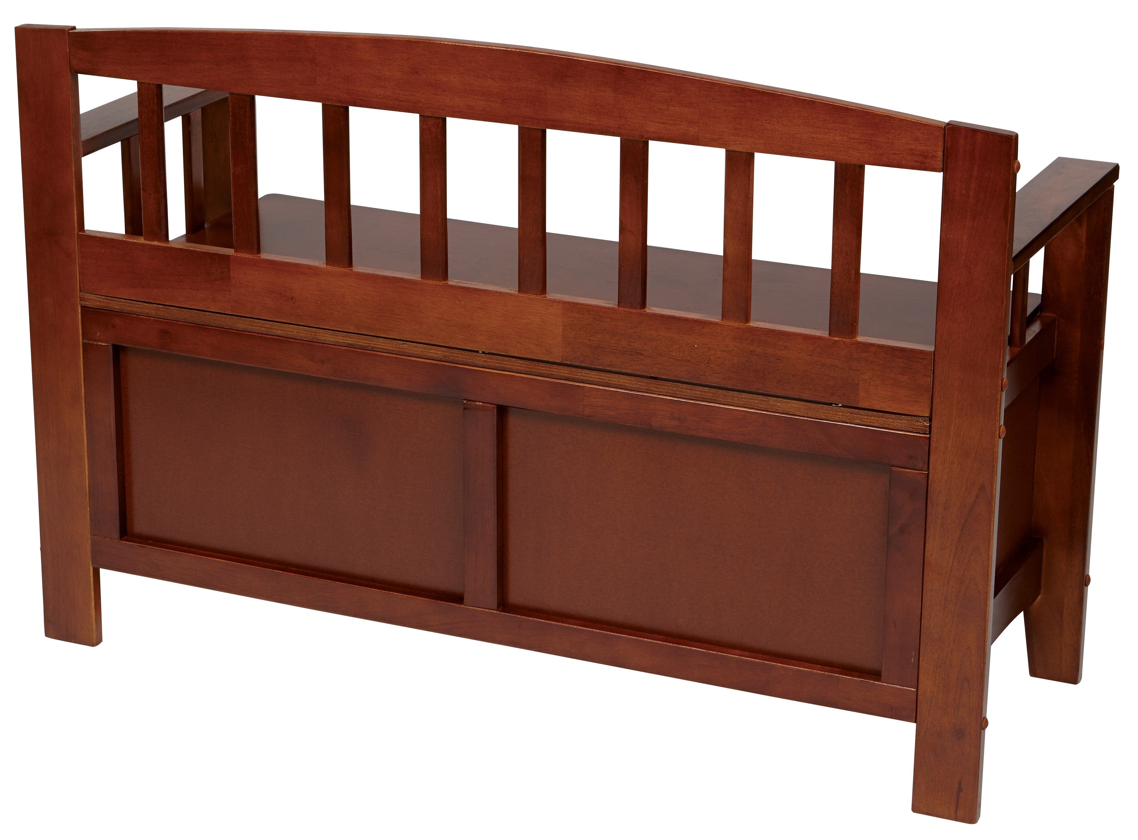 OSP Designs Metro Entryway Wooden Bench [MET41] - Stylish & Durable Hallway Seating for Home, Office, or Mudroom Organization