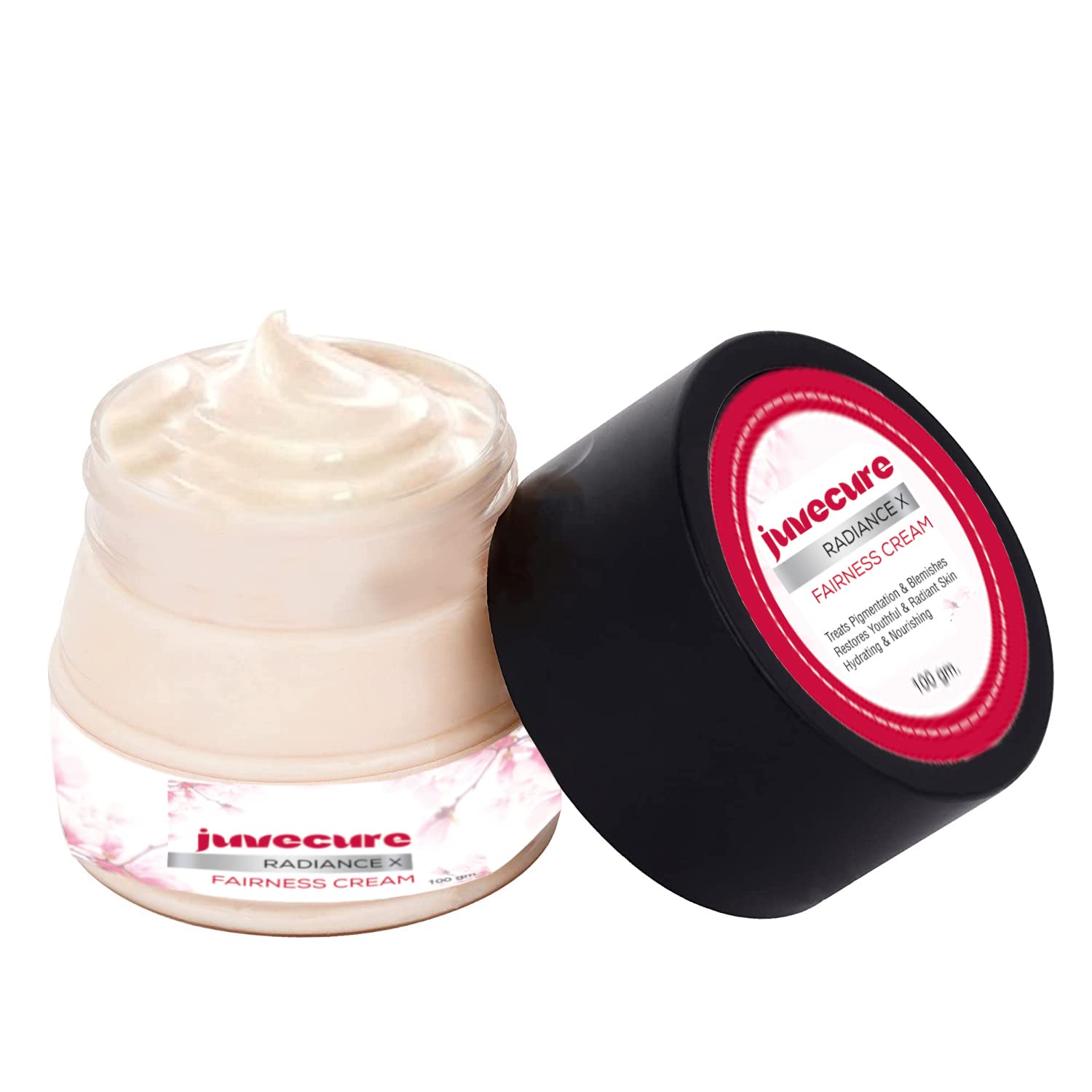 Juvecure Fairness Cream - Skin Brightening & Radiance Boosting Moisturizer for Daily Use | Hydrating Day Cream for Glowing, Even-Toned Skin | Perfect for Morning Skincare Routine & Makeup Prep