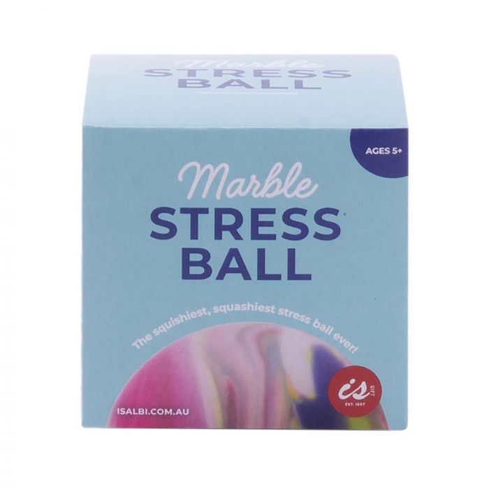 Premium IS Gift Marble Stress Ball - 7cm Hand Therapy Squeeze Ball for Office, Home & Anxiety Relief - Durable Marble Design for Stress Management & Focus Enhancement
