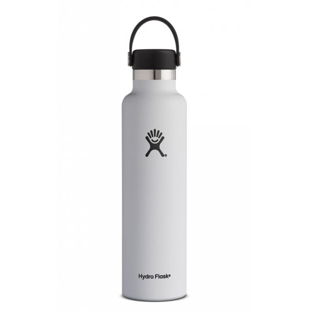 24 oz Standard Mouth Water Bottle - BPA Free, Leak Proof, Durable Stainless Steel for Gym, Hiking & Everyday Use