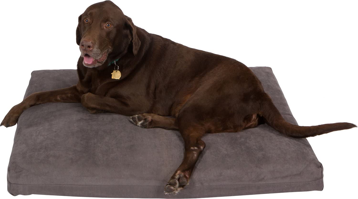 Orthopedic Dog Bed with Gel Memory Foam - Washable Luxury Pet Bed for Large Dogs, Removable Cover & Joint Support - Perfect for Elderly Dogs & Post-Surgery Recovery (X-Large Grey)
