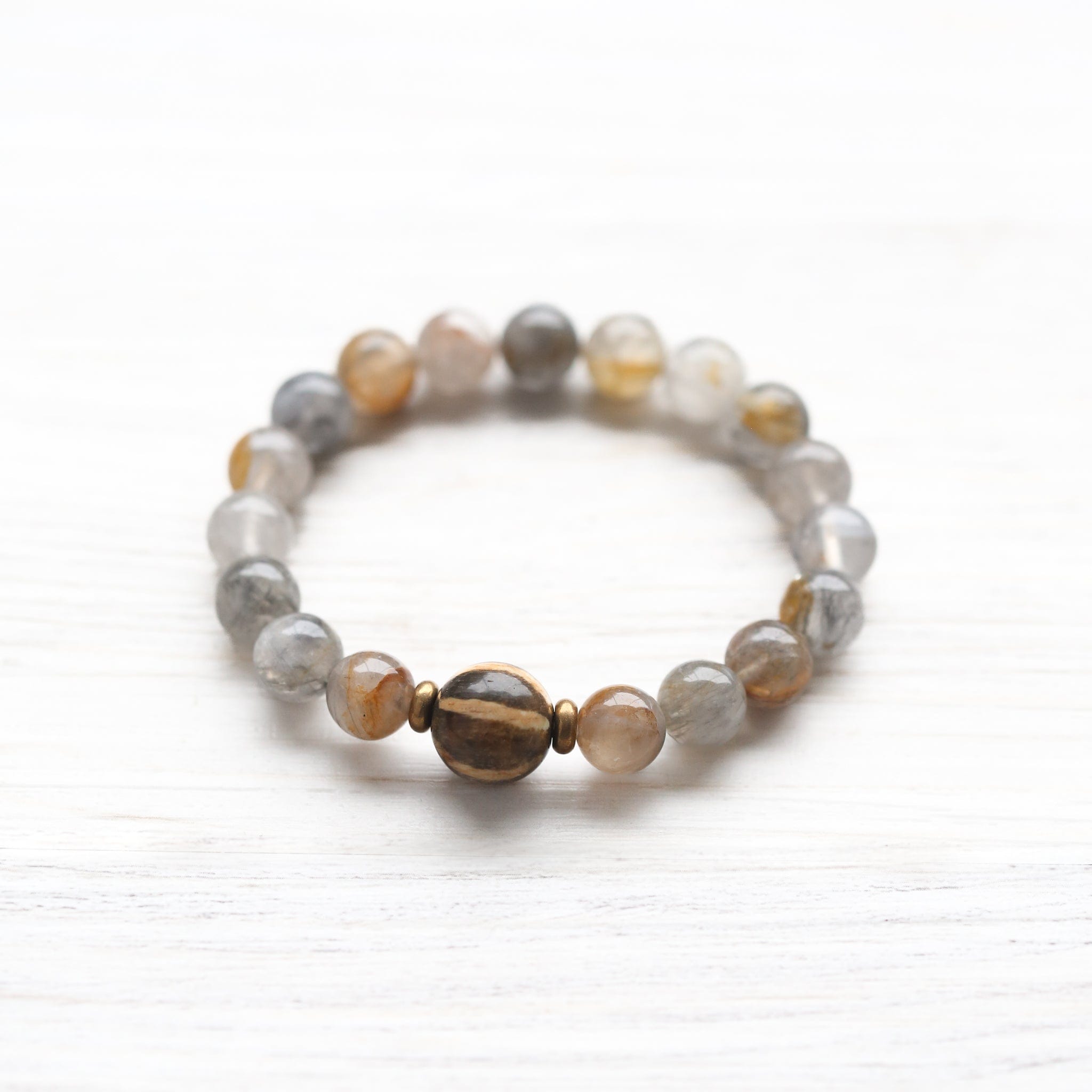 Authentic Pumtek Thunderbolt Bead Bracelet - 16mm Tibetan Buddhist Mala for Meditation & Spiritual Protection