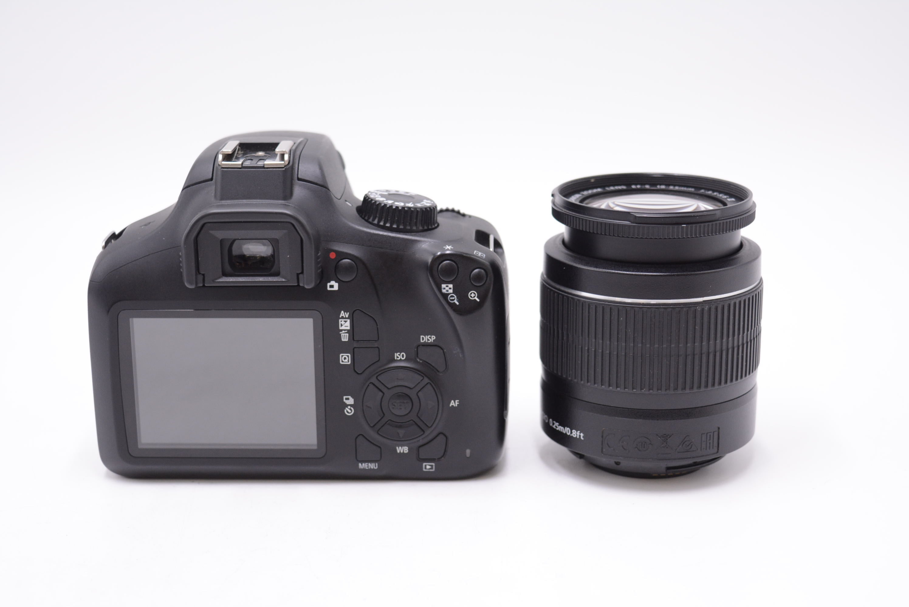 Canon EOS Rebel T100 DSLR Camera with EF-S 18-55mm f/3.5-5.6 III Lens - Used (Great for Beginners & Travel Photography)