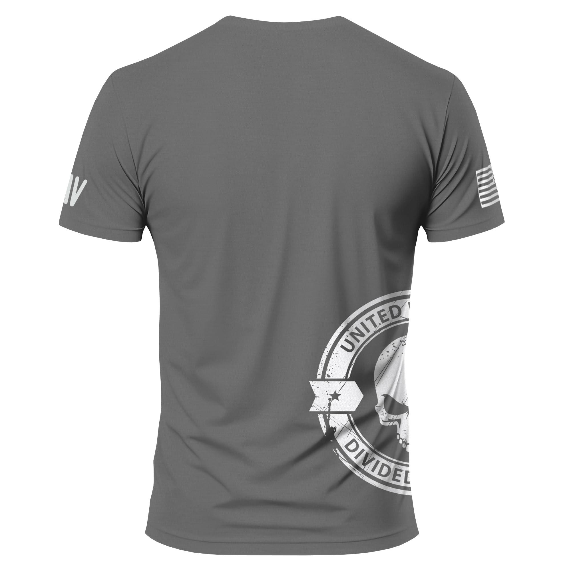 United We Stand Graphic T-Shirts for Men - Patriotic American Flag Print Cotton Tee - Casual Wear & Street Style Outfits