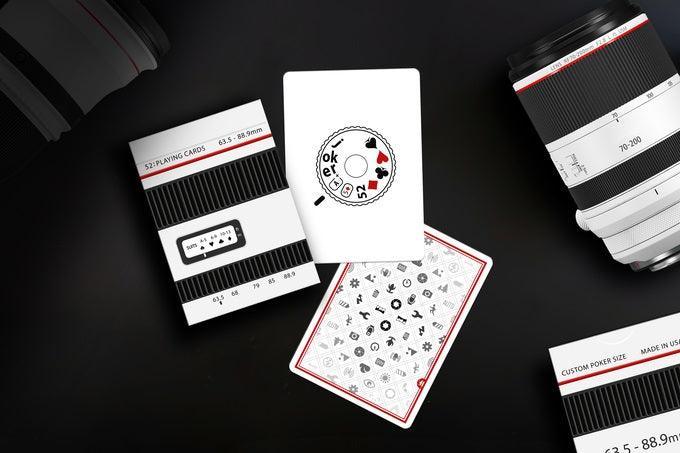 Shooters Playing Cards - Premium Collector's Edition White Deck for Poker, Blackjack & Card Games | Perfect for Game Nights, Magic Tricks & Collectors