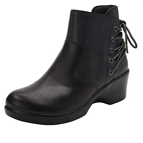 Alegria Stevee Women's Comfort Boots - Slip Resistant & Arch Support for Nurses, Teachers & Healthcare Workers - Perfect for Long Shifts & All-Day Wear