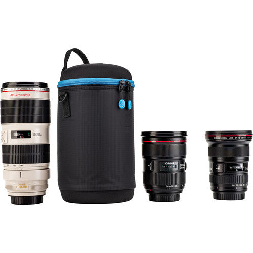 Tenba Tools Lens Capsule 9x4.8 inches (23x12 cm) Black - Waterproof Protective Case for Camera Lenses, DSLR Accessories - Perfect for Travel, Hiking & Outdoor Photography