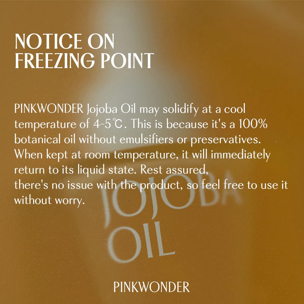 100% Pure Organic Jojoba Oil for Face & Skin Care | Hydrating, Nourishing Moisturizer for Dry Skin | Natural Anti-Aging Treatment for Smooth, Glowing Complexion | Perfect for Daily Skincare Routine & Nighttime Hydration