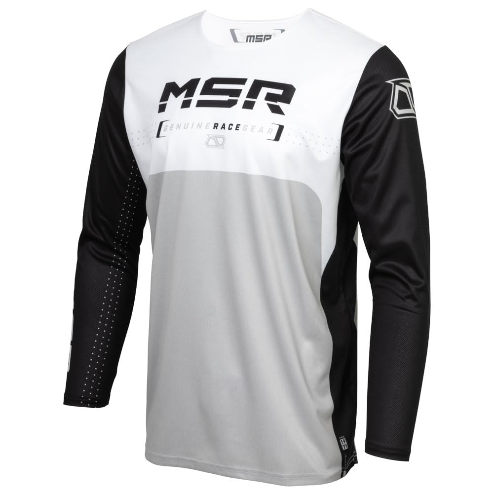 MSR Axxis Dirt Bike Jersey for Motocross Racing - Lightweight & Breathable MX Off-Road Shirt - Perfect for Trail Riding, Enduro & Dirt Bike Competitions