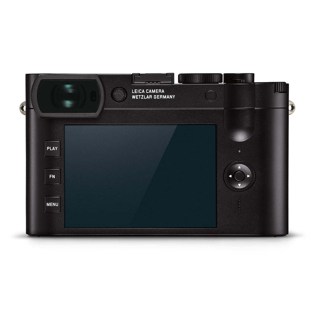 Leica Q2 Black Anodized Digital Camera - 47.3MP Full Frame, 28mm f/1.7 Lens, 4K Video - Perfect for Travel, Street & Portrait Photography