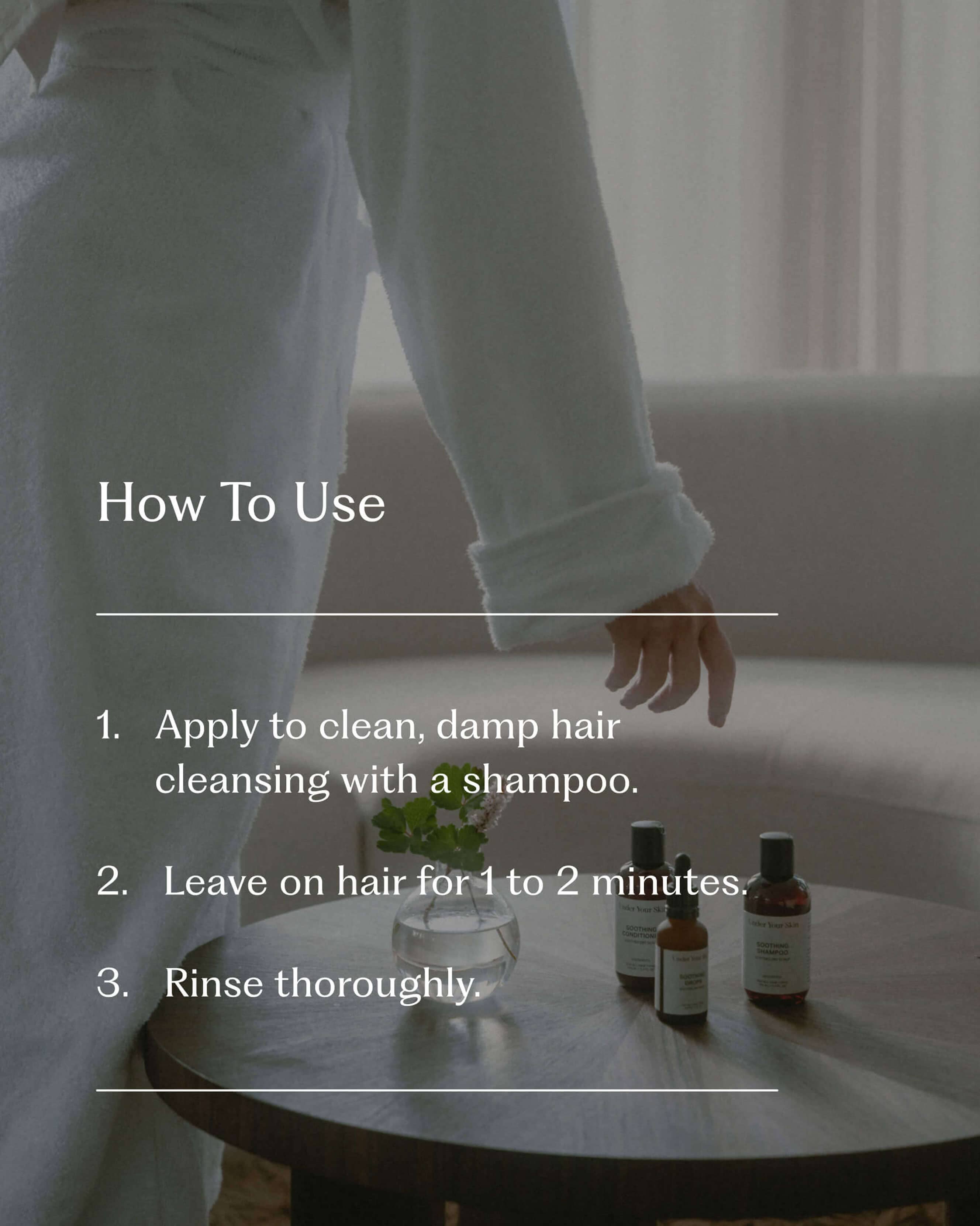 Soothing Scalp Treatment Conditioner for Dry & Itchy Scalp - Hydrating Hair Care with Natural Oils - Perfect for Daily Use & Post Hair Coloring