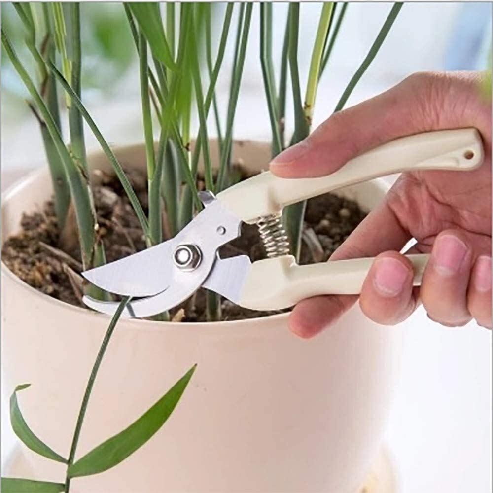 Premium Stainless Steel Garden Pruners - Professional Pruning Shears with Ergonomic Handle for Effortless Cutting | Ideal for Trimming Plants, Flowers, Shrubs & Small Branches | Perfect Gardening Tool for Home Gardeners & Landscapers