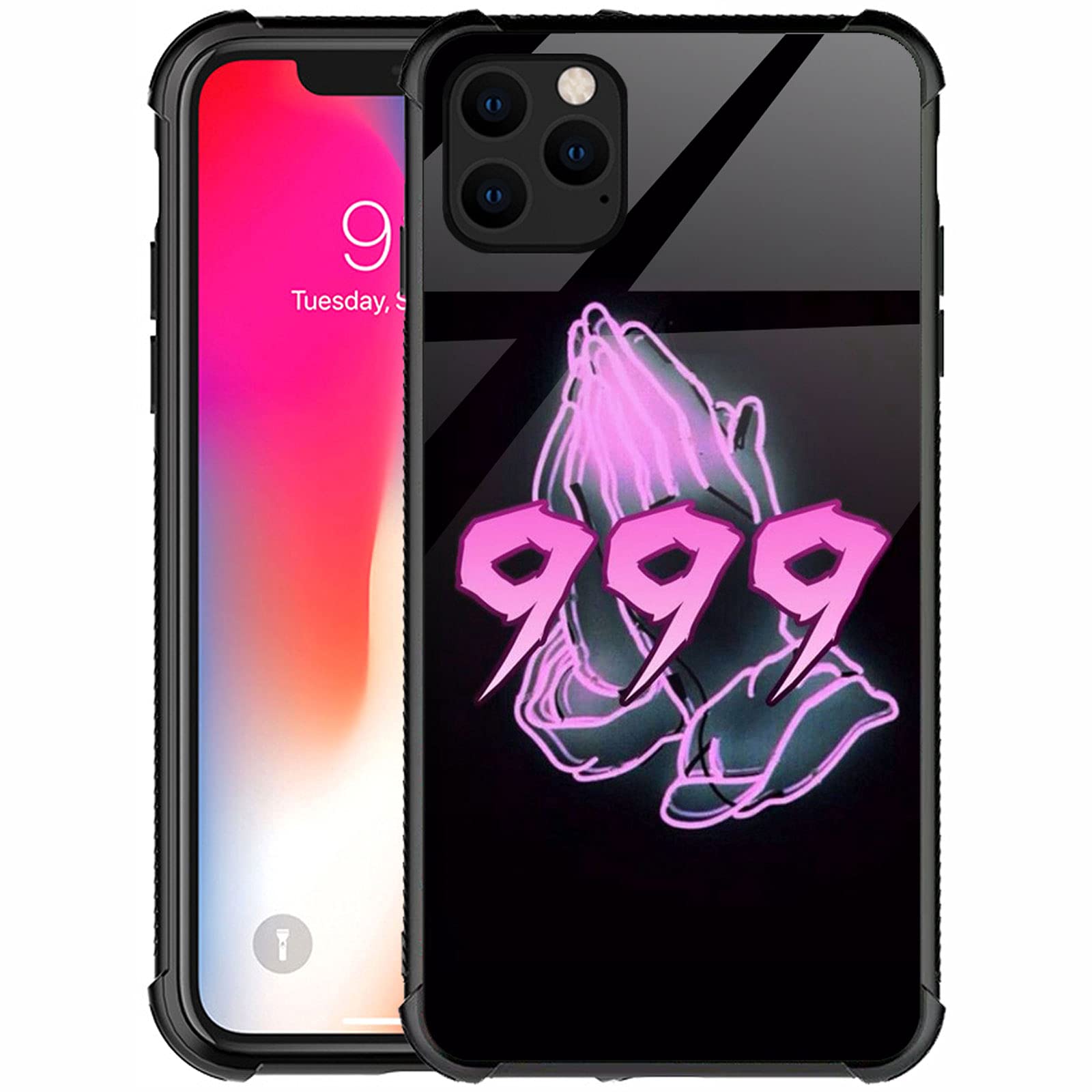 Yicomon iPhone 11 Pro Max Case - Anime Pattern Design Shockproof Non-Slip Cover for Girls (6.5 inch) | Cute Protective Phone Case for Daily Use, Work & School
