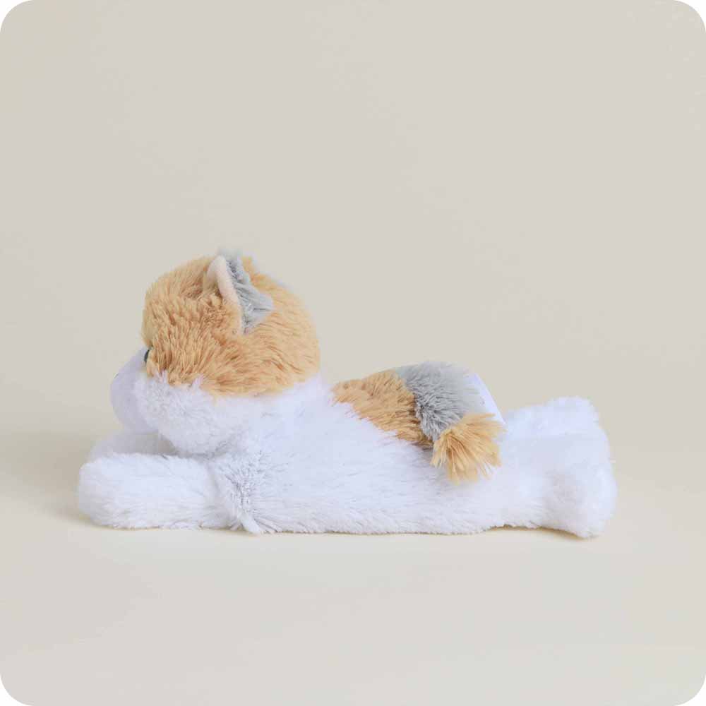 Calico Cat Warmies Junior - Soft Plush Heating Pad for Kids & Adults - Perfect for Relaxation, Stress Relief & Pain Relief at Home or Office