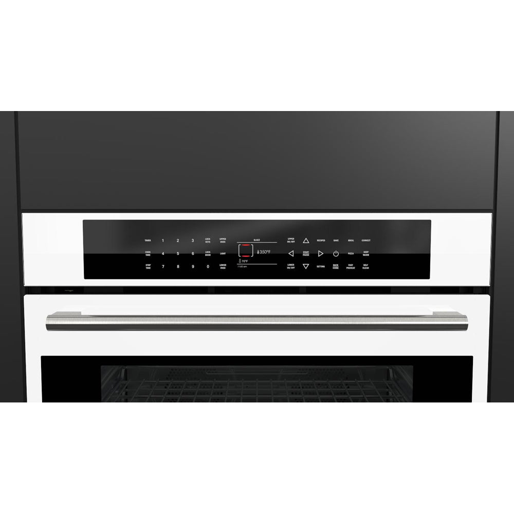 Fulgor Milano 30-Inch Built-In Electric Convection Double Wall Oven with Multiple Color Options (F7DP30) - Perfect for Modern Kitchens, Baking, Roasting & Entertaining