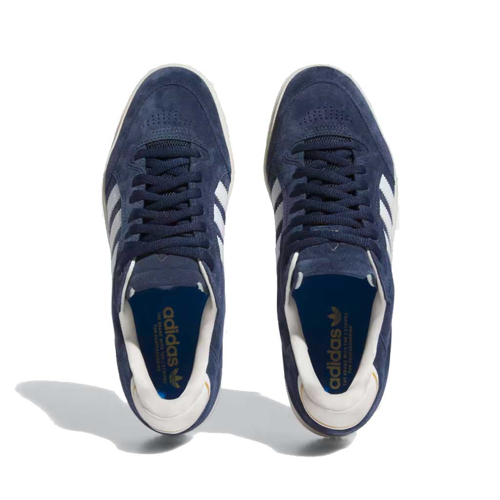 Adidas Tyshawn Low Sneakers - Collegiate Navy, Cloud White & Chalk White Colorway | Men's Casual Shoes for Walking, Running & Everyday Wear