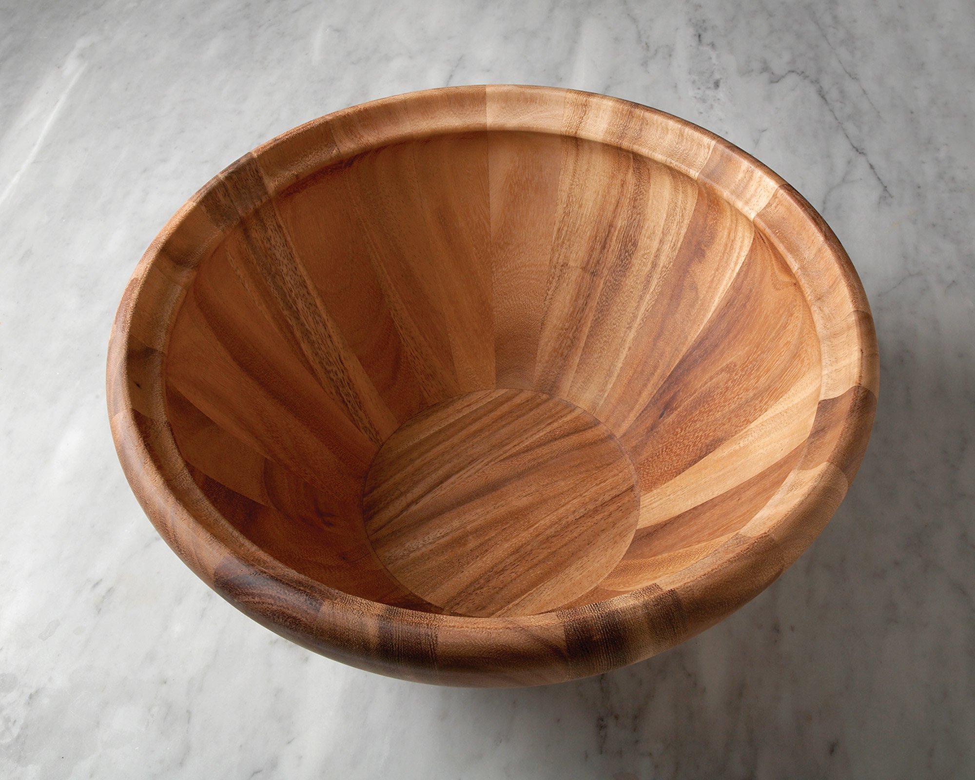 Ironwood Gourmet Salinas Extra Large Acacia Wood Fruit and Salad Bowl - Perfect for Entertaining, Serving Fresh Fruits, Salads, and Party Snacks