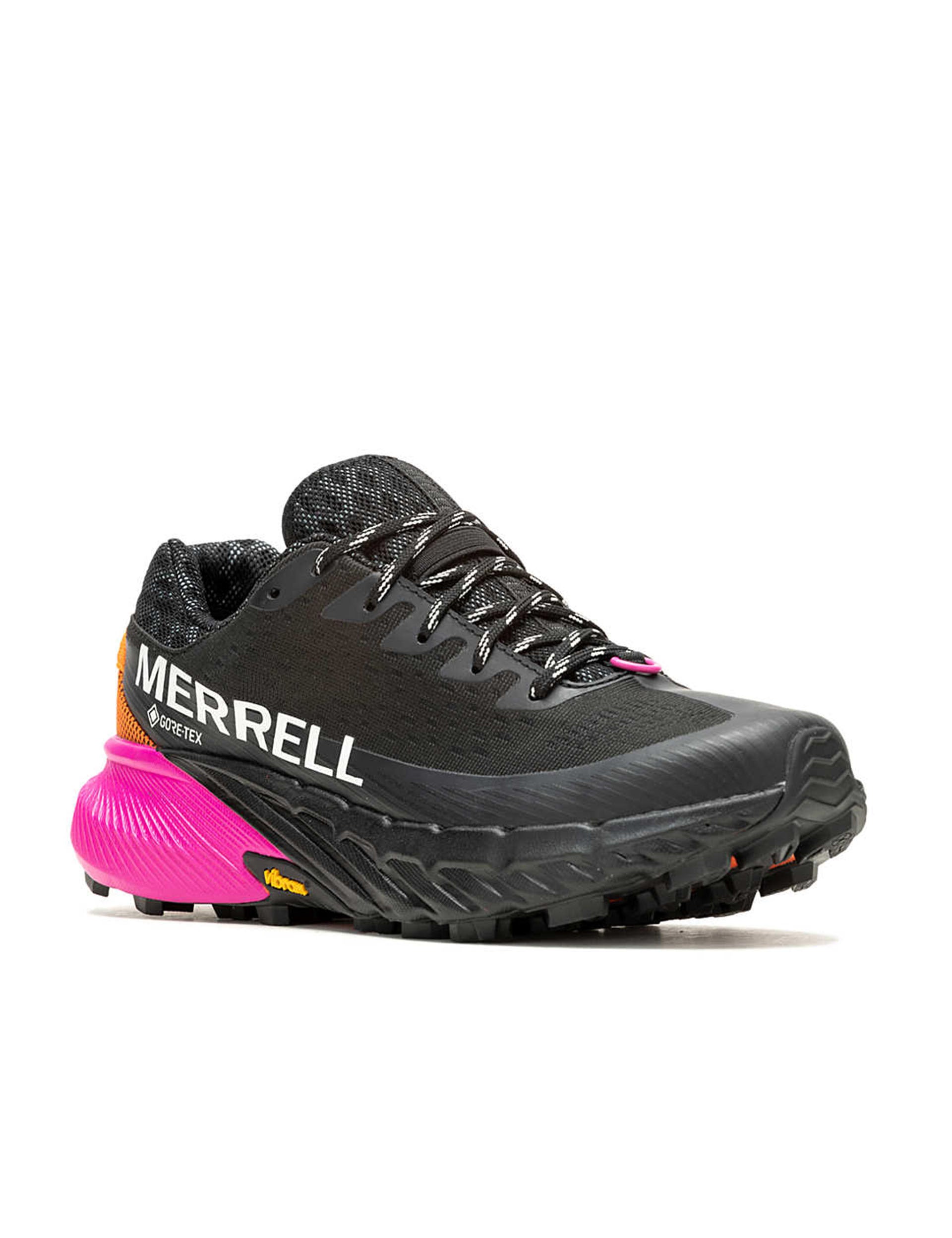 Agility Peak 5 Gore-Tex Waterproof Hiking Shoes for Men - Black/Multi Color - Trail Running & Outdoor Adventure Footwear