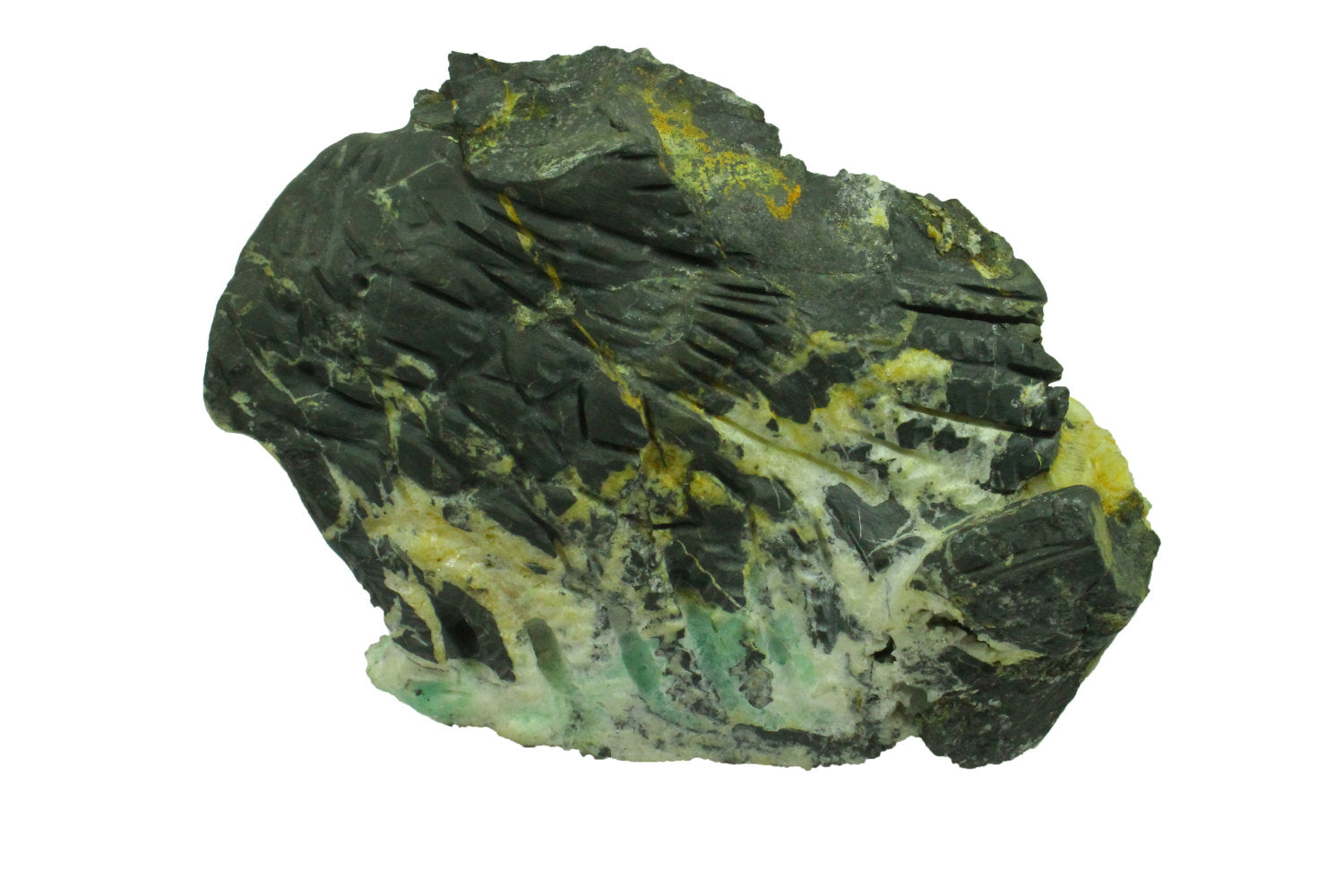 Authentic Hand-Carved Colombian Emerald Eagle Sculpture - Natural Green Gemstone Artwork for Home Decor, Office Display & Luxury Gift