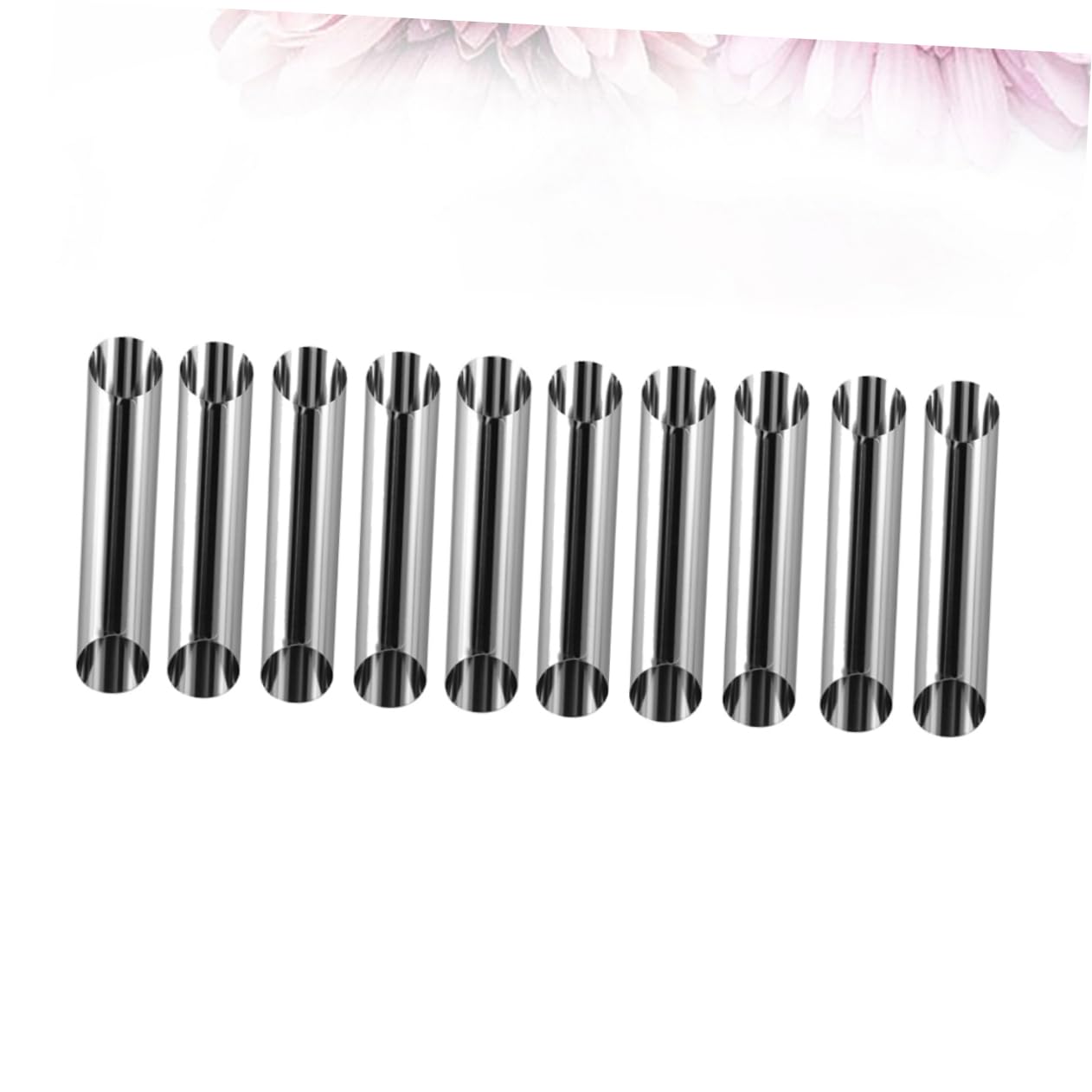 PRETYZOOM 20-Piece Stainless Steel Bread Baking Molds Set - Large Screw Tube Pastry Molds for Home Baking, Cake Decorating & Bakery Use | Durable & Reusable for Bread, Cupcakes & Desserts
