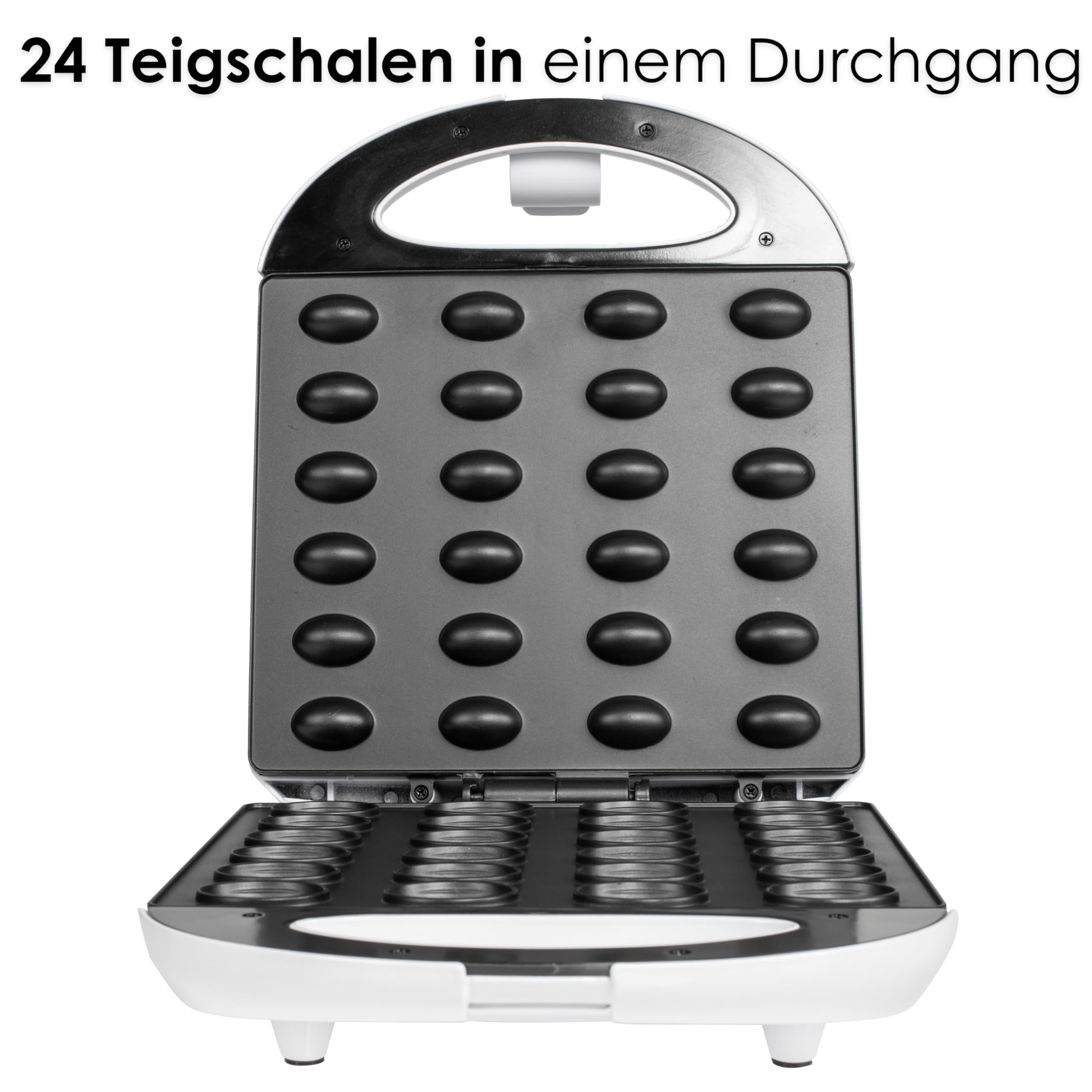 Non-Stick Nut Maker Machine - 1400W Electric Oreshki Maker with Cool-Touch Handles for Perfect Walnut Waffles - Ideal for Holiday Baking, Family Gatherings & Homemade Desserts