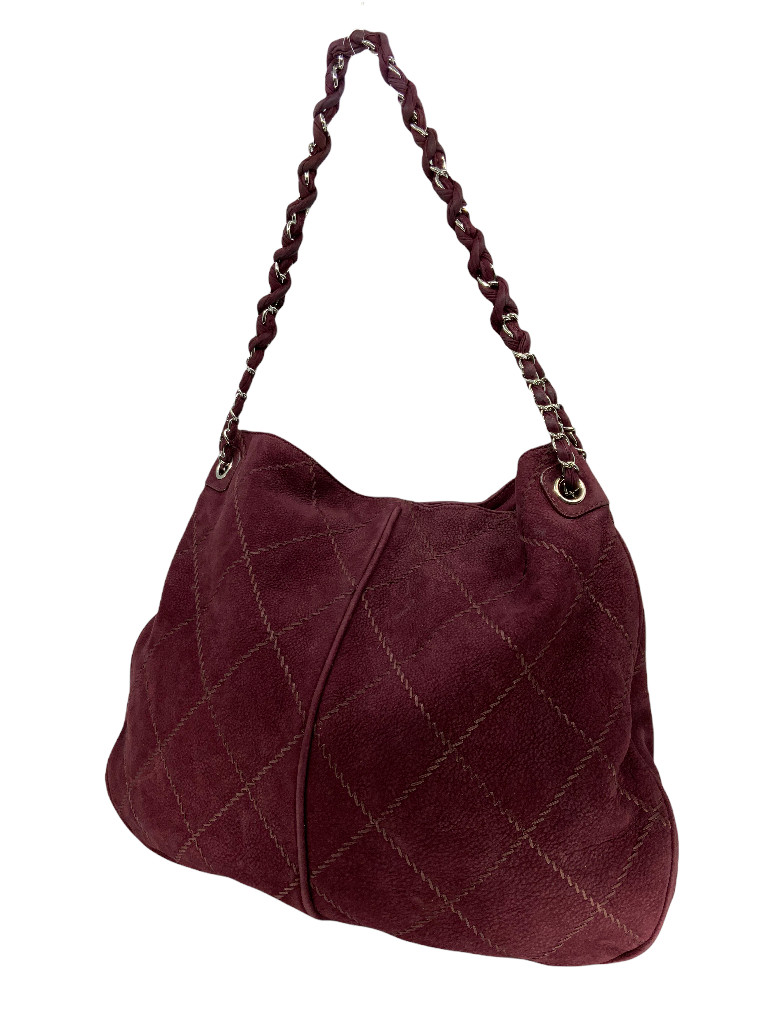 CHANEL Quilted Suede Darjeeling Hobo Bag - Luxury Designer Handbag for Women - Perfect for Everyday Use, Work & Evening Events