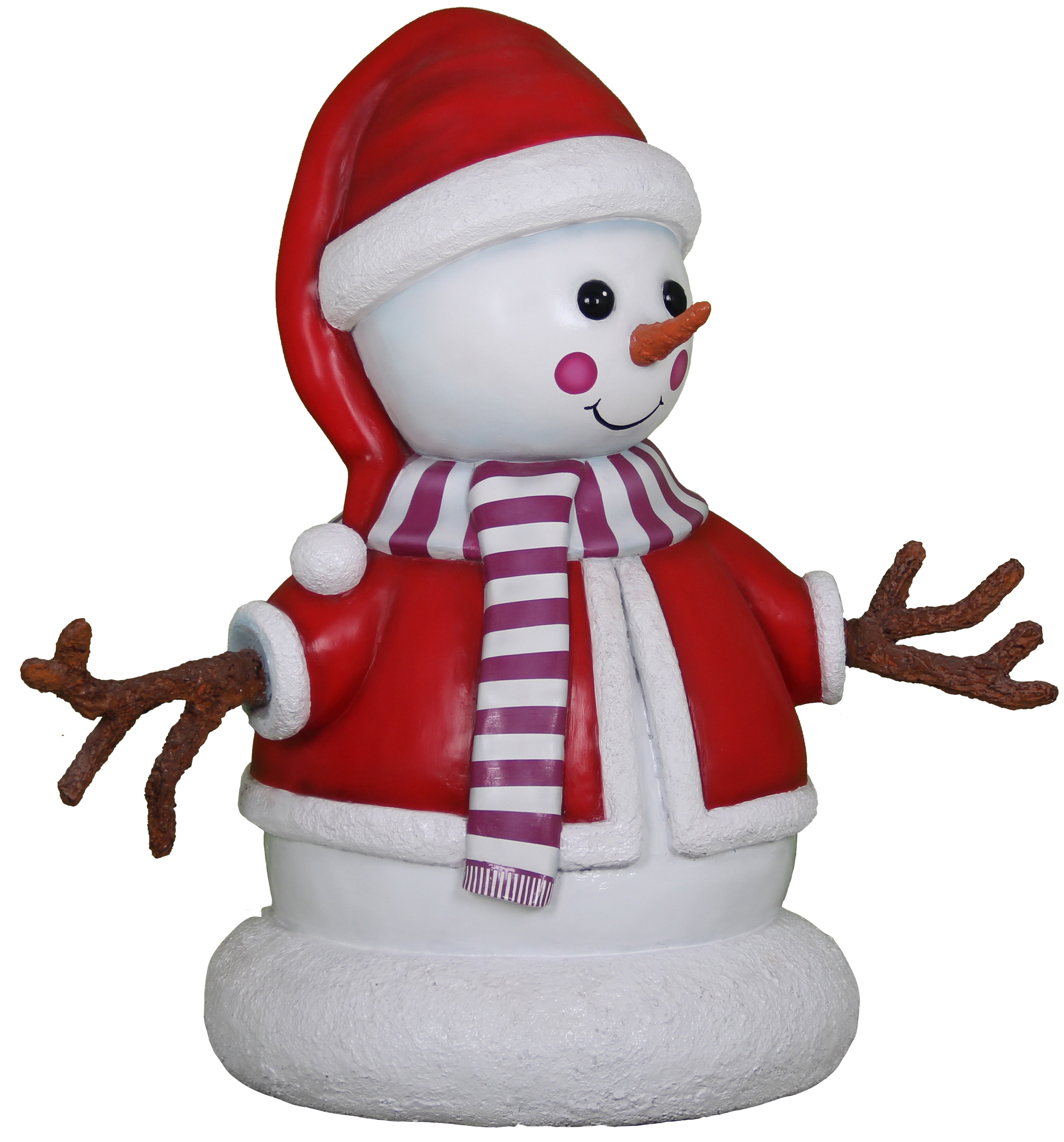 3 Snow Girl Christmas Decorations - Elegant Winter Figurines for Holiday Home Decor, Festive Table Centerpiece, and Seasonal Gift Ideas