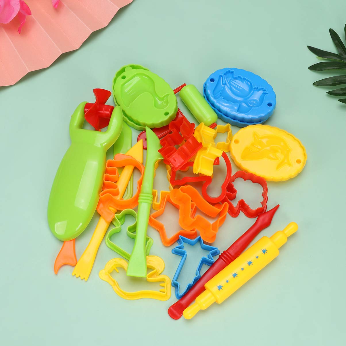 PRETYZOOM Kids Educational Toy Set - DIY Clay & Stencil Playset for Toddlers & Preschoolers | Creative Learning & Sensory Play for Early Childhood Development