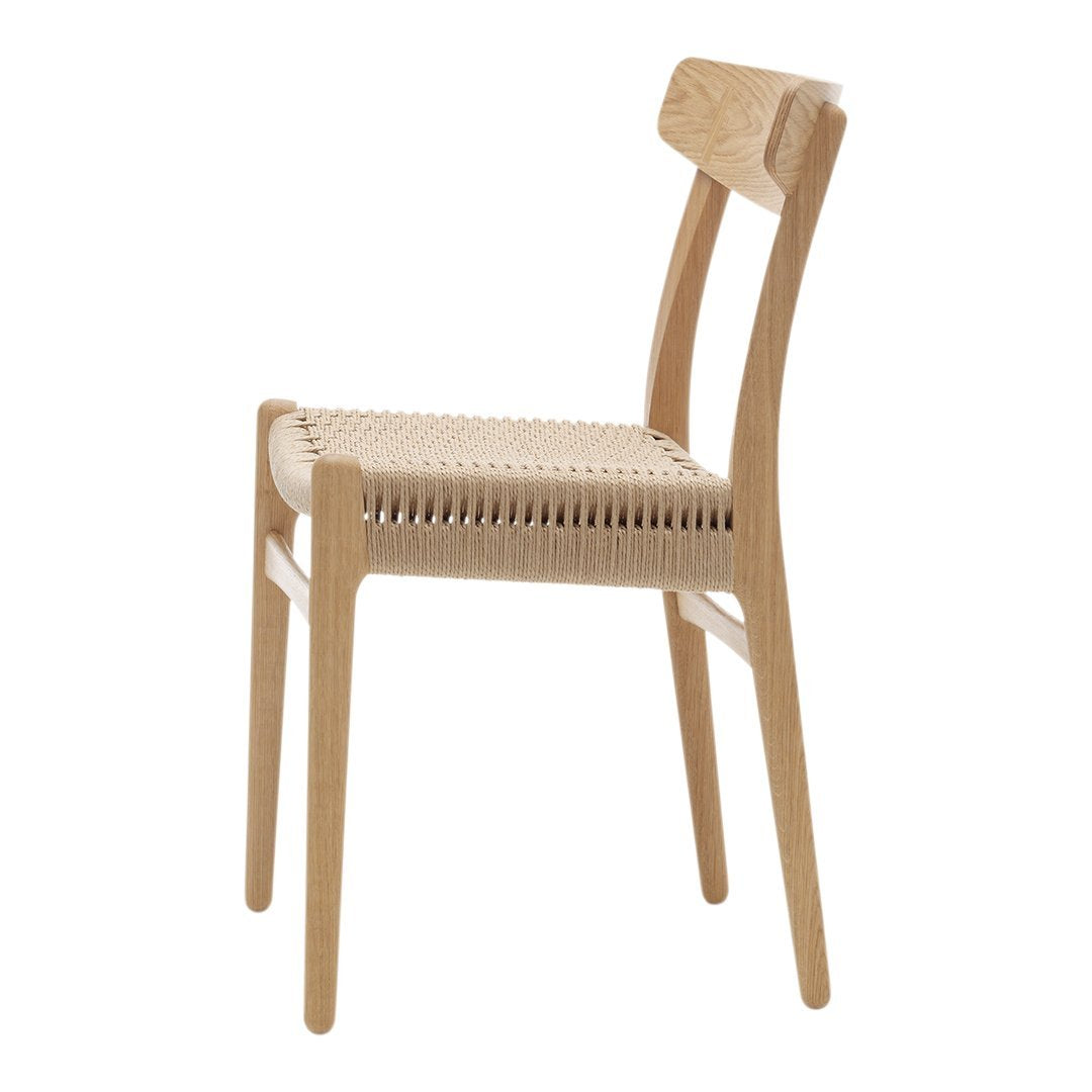 Carl Hansen & Son Wegner CH23 Chair - Mid-Century Modern Dining Chair - Scandinavian Design for Home & Office - Perfect for Dining Rooms, Living Spaces & Workspaces