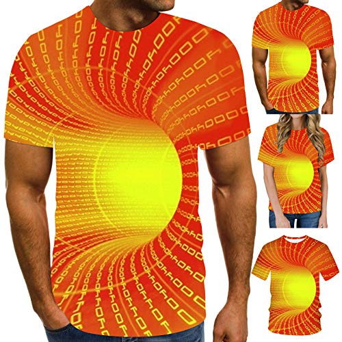 Unisex 3D Printed Graphic T-Shirt - Funny Novelty Crewneck Short Sleeve Tee for Men & Women | Casual Wear, Gift Idea, Street Fashion