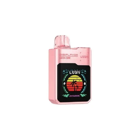 GEEK BAR Digiflavor Lush 20K Disposable Vape - 20000 Puffs Rechargeable Vape Pen - 4 Pack (Ontario) - Perfect for Travel & Social Events