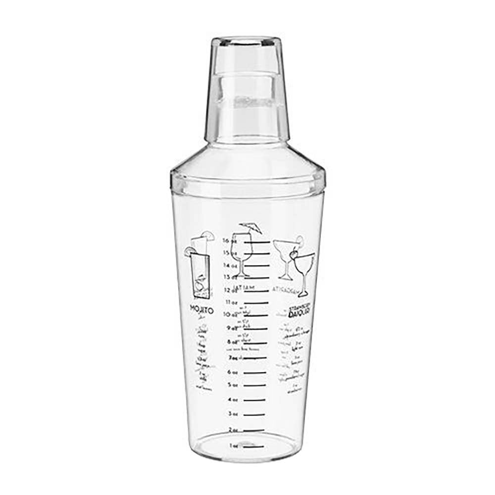 Premium Glass Cocktail Shaker Set - 28oz Bartender Mixing Tool for Margaritas, Martinis & Smoothies - Perfect for Home Bars, Parties & Professional Use