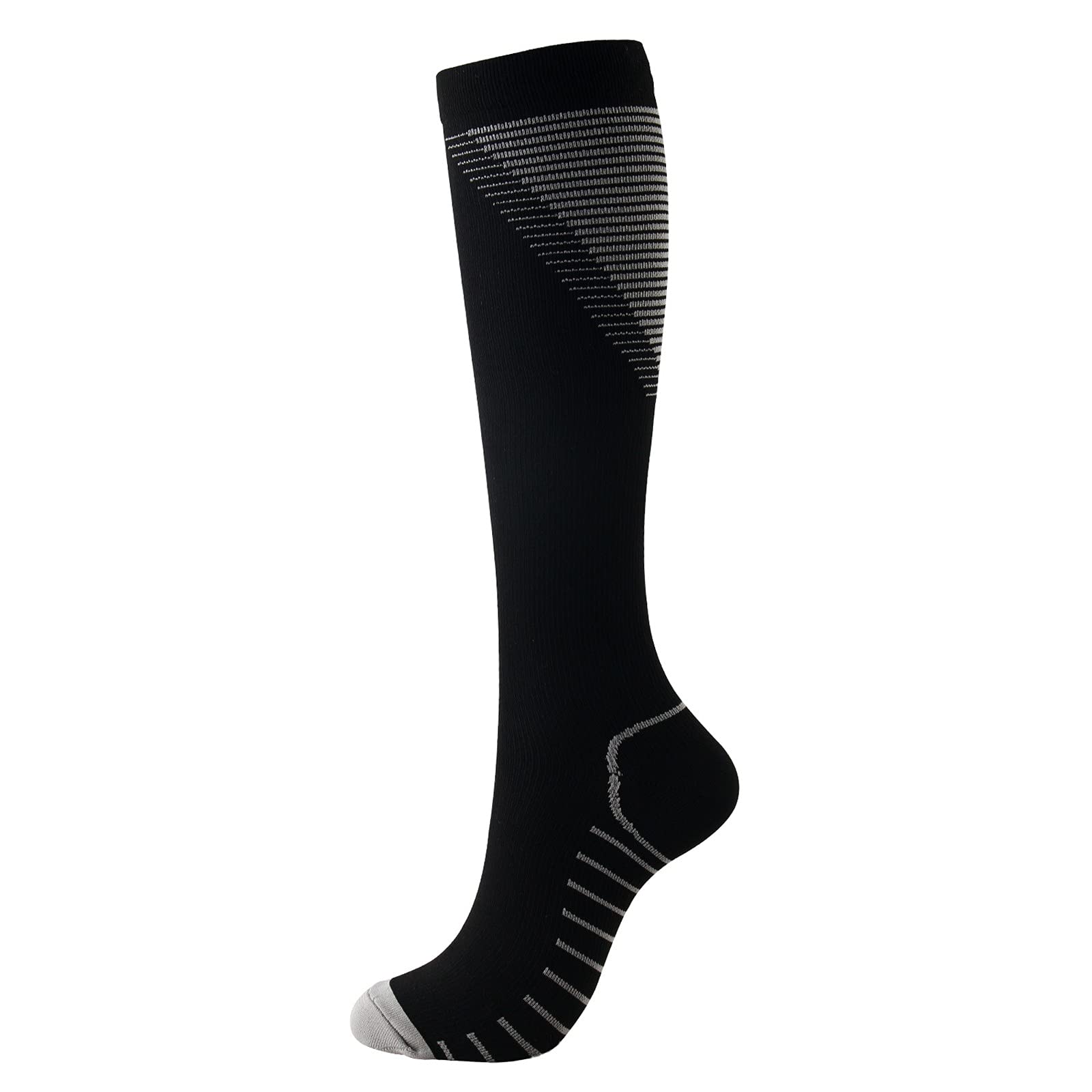 Women's Compression Socks - V-Shaped Elastic Sports Socks for Outdoor & Fitness