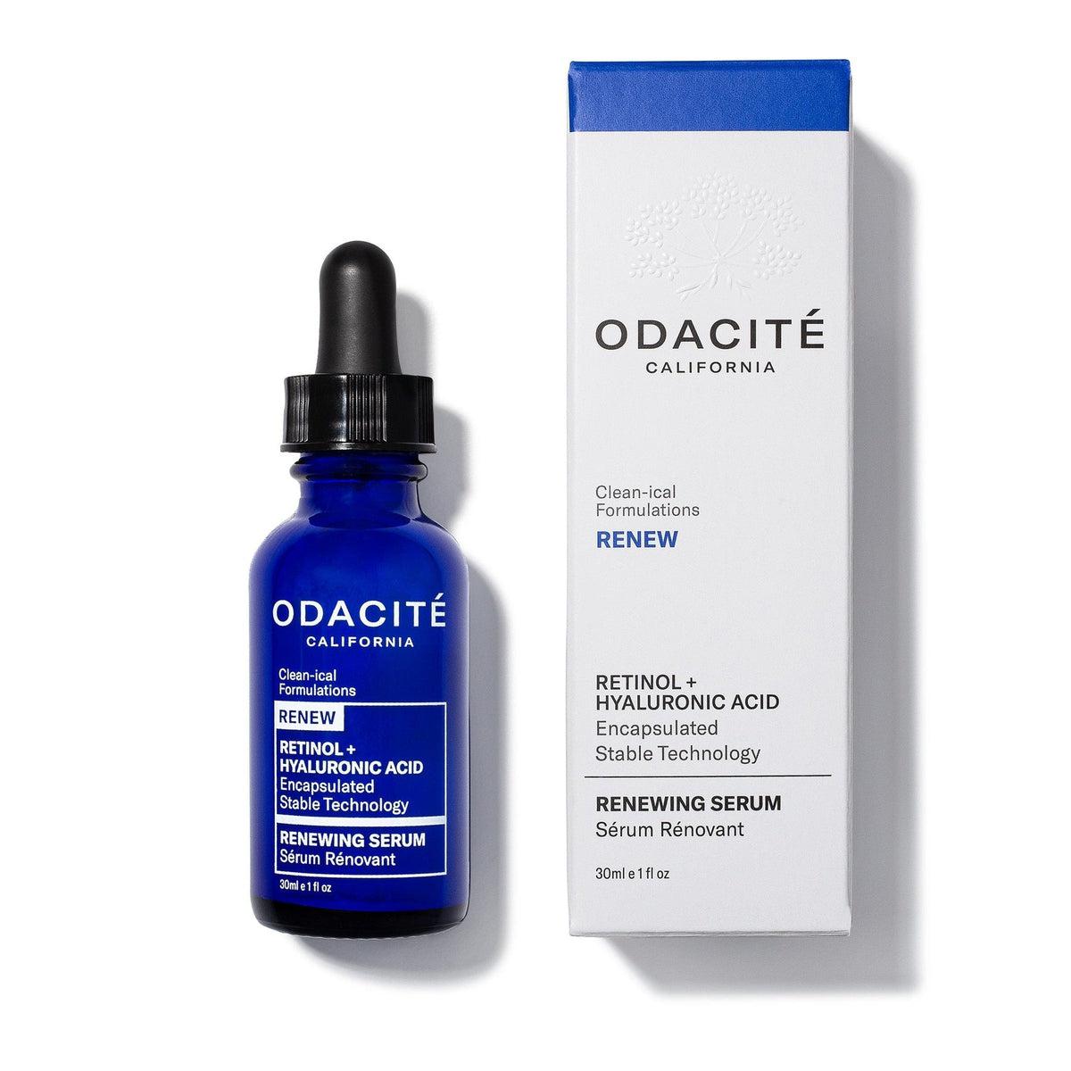 Retinol + Hyaluronic Acid Anti-Aging Face Serum for Wrinkles & Hydration - Night Repair Treatment for Glowing Skin