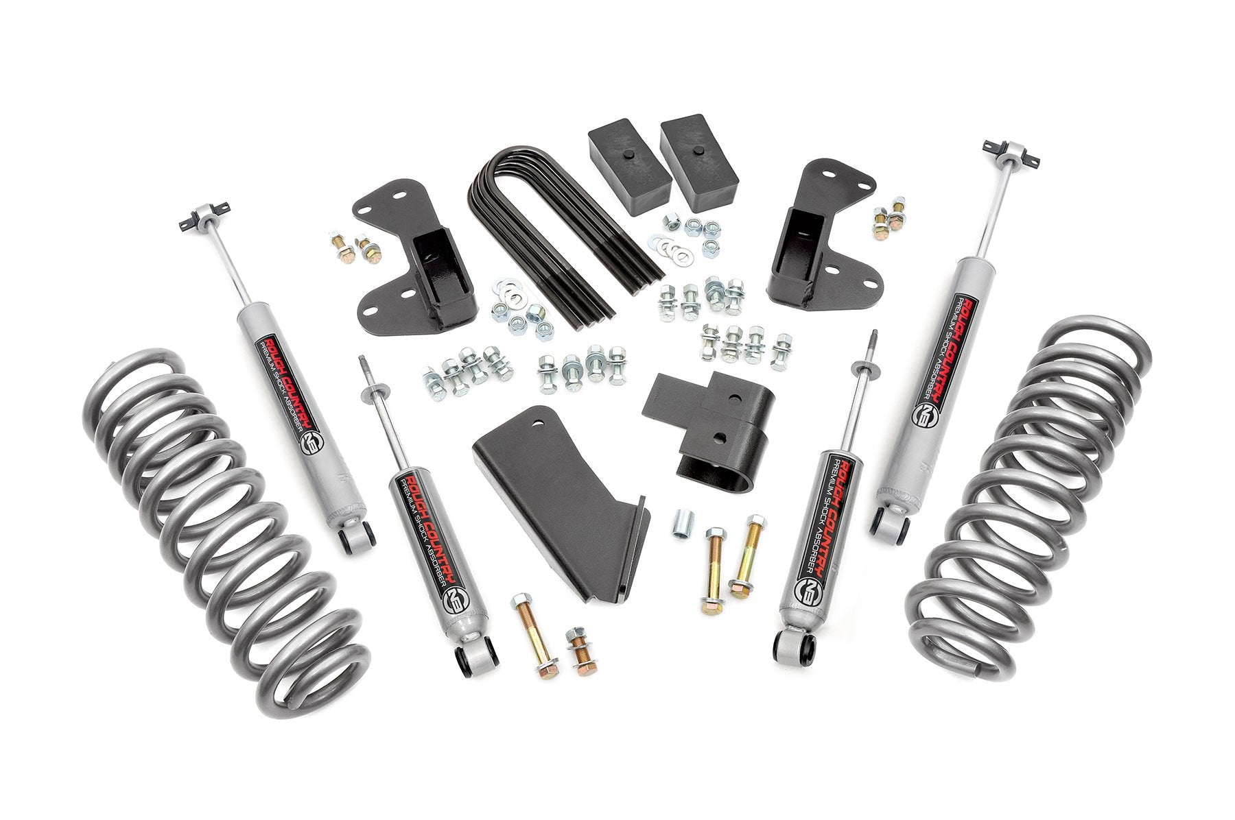 2.5 Inch Lift Kit for Ford Bronco 4WD (1980-1996) - Heavy Duty Suspension Upgrade | Model 42530 | Off-Road Adventure & Trail Riding Enhancement