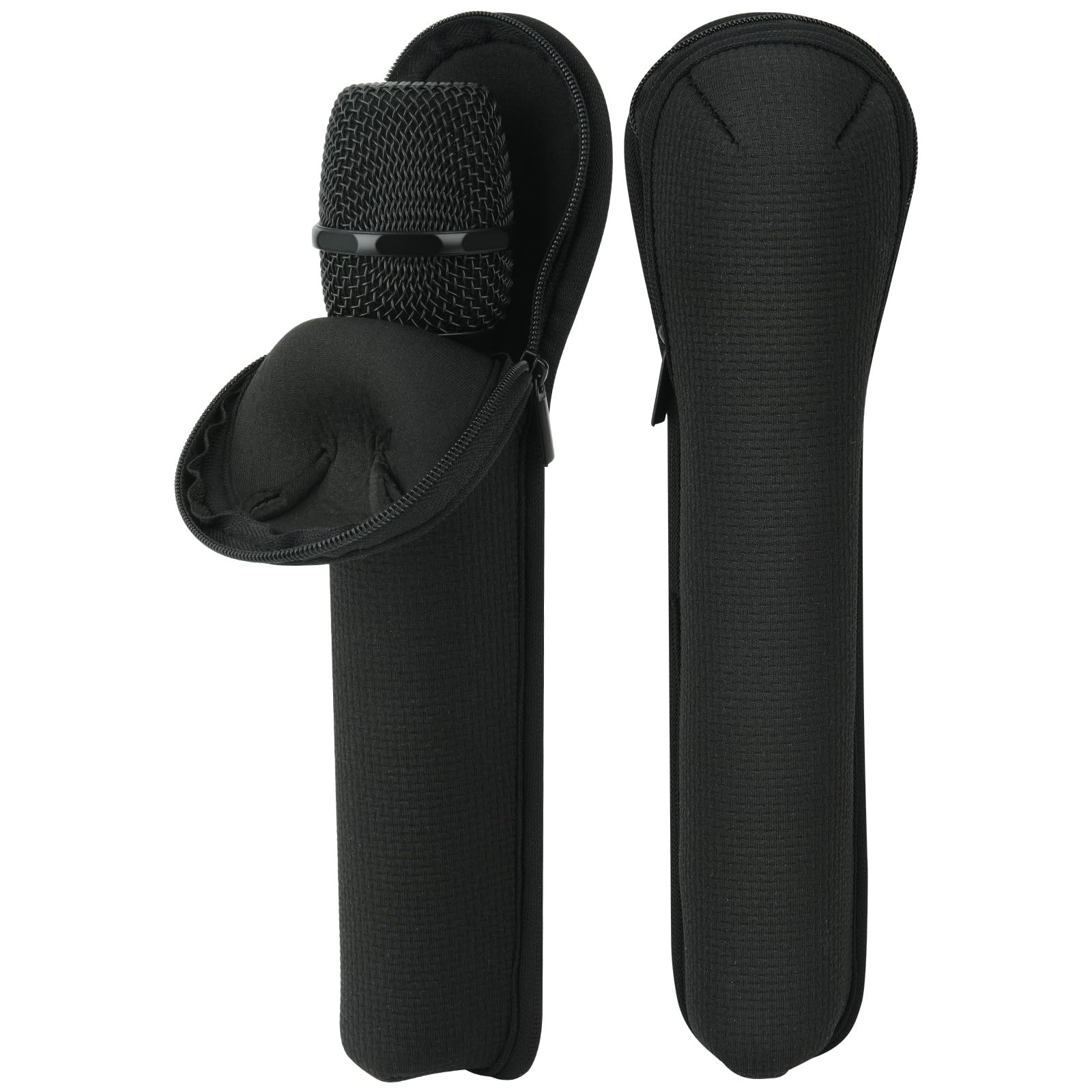 TXEsign Neoprene Microphone Case - Dustproof Storage Pouch for JBL Wireless Mic, Karaoke Vocal Mics Protective Cover | Portable Travel & Home Studio Accessory