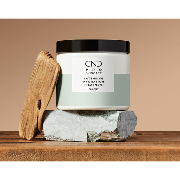 CND Pro Skincare Intensive Hydration Treatment for Feet - 15 fl oz Moisturizing Foot Cream for Dry Cracked Heels - Perfect for Pedicures, Spa Days & At-Home Foot Care