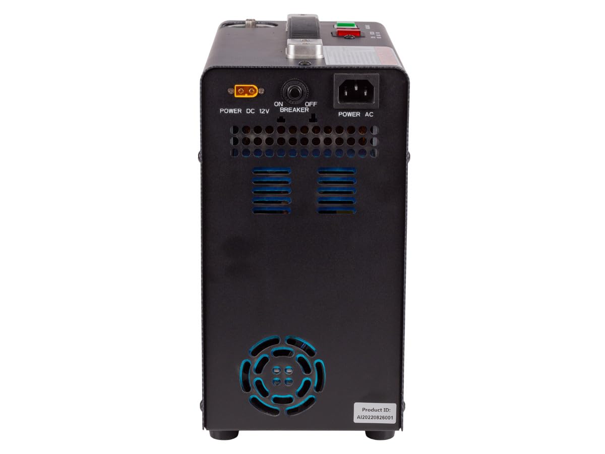 Air Venturi RovAir 4500 Portable Air Compressor - High Pressure PCP Pump for Paintball, Scuba & Air Rifles - Perfect for Outdoor Adventures & Shooting Sports